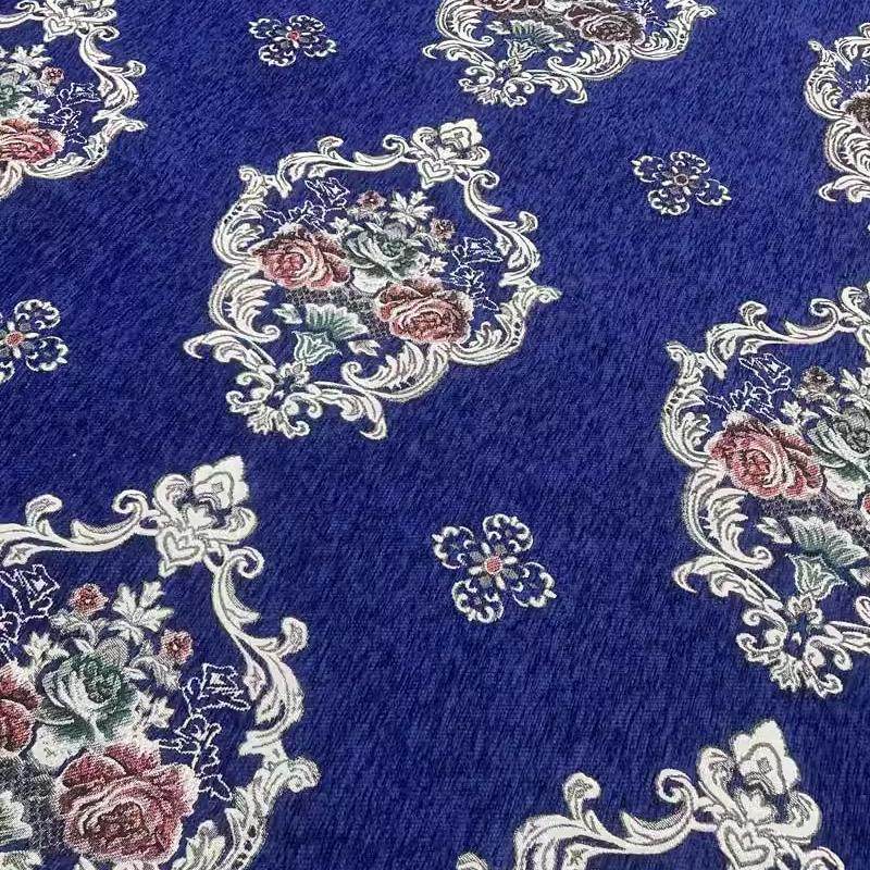 厂家直销2米8宽新款欧美式雪尼尔大提花沙发窗帘布料特价清仓处理