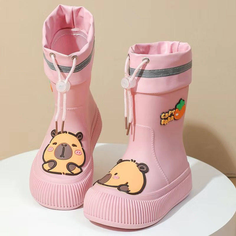 新款雨鞋女款时尚水鞋儿童中筒亲子短筒可爱防滑雨靴耐磨防水胶鞋,居家日用,雨鞋/雨靴,淘宝优惠券,粉丝福利购,淘宝优惠卷