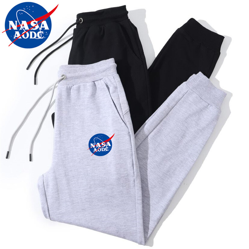 NASADIEU纯棉运动裤男春秋款宽松束脚秋冬毛圈卫裤韩版潮流夏季休,男装,休闲裤,淘宝优惠券,粉丝福利购,淘宝优惠卷