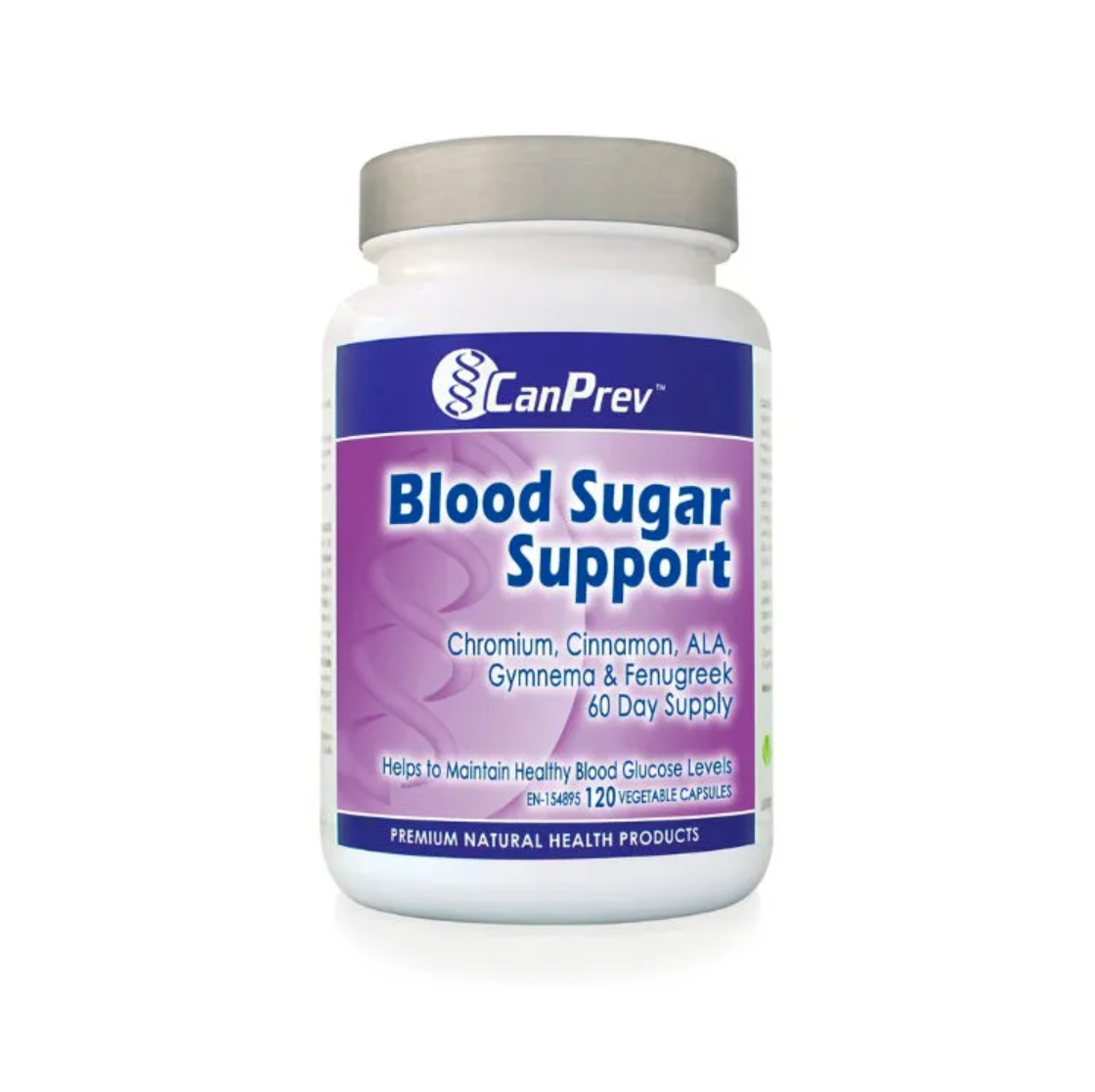 加拿大CanPrev Blood Sugar Support天然血糖平衡胶囊 120粒