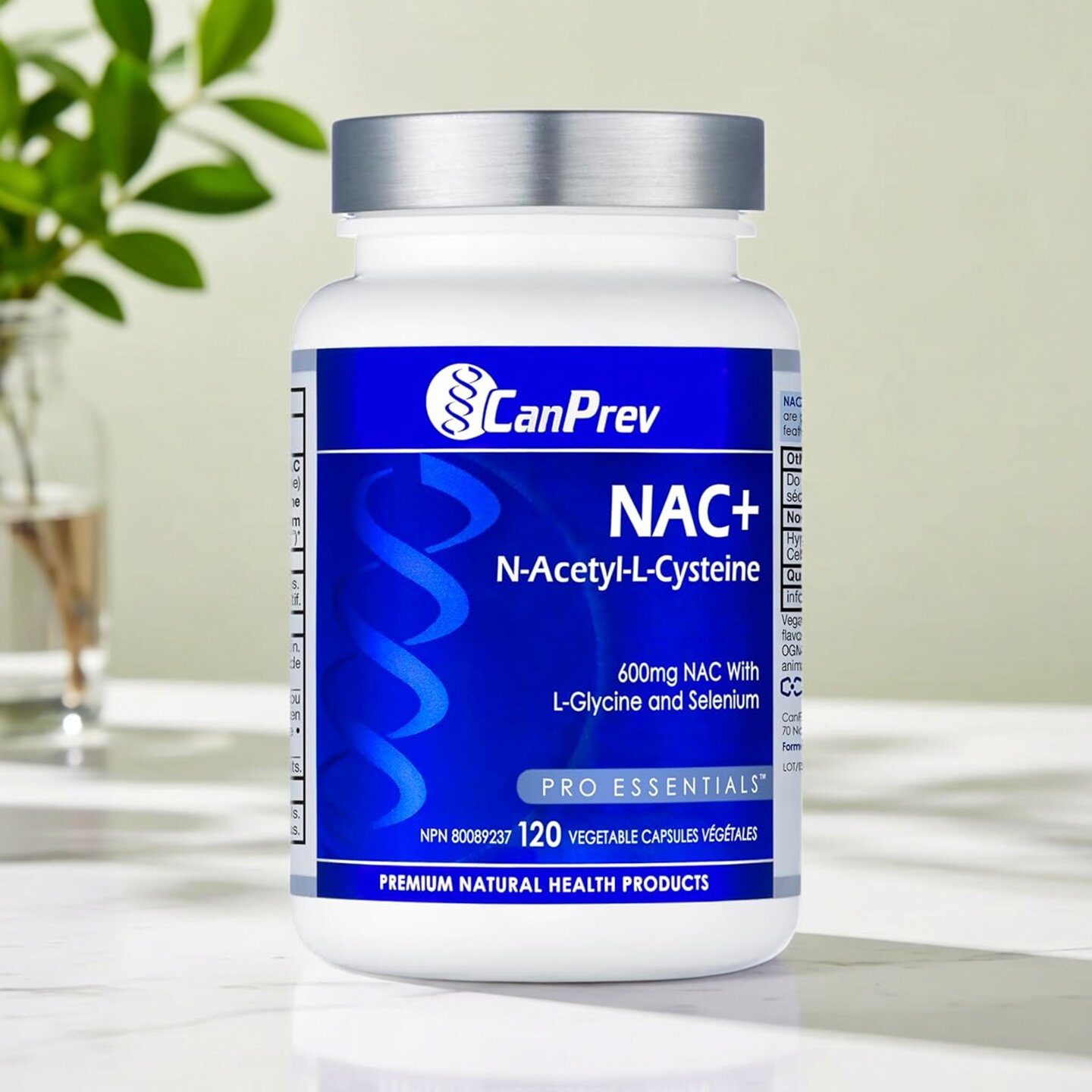 现货 加拿大 CanPrev NAC+ 增强配方 含L-甘氨酸 硒 促生谷胱甘肽