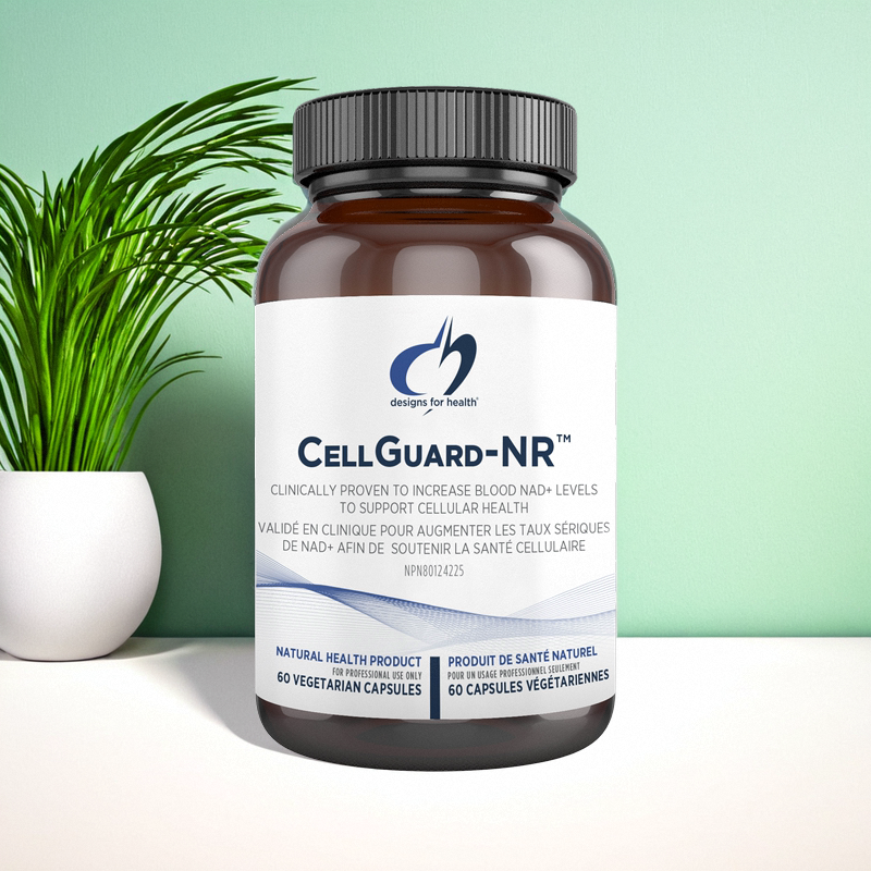 加拿大 Design for Health CellGuard-NR +白藜芦醇 NAD+细胞保护