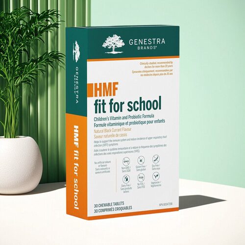 加拿大Genestra HMF Fit For School儿童益生菌免疫支持 呼吸健康