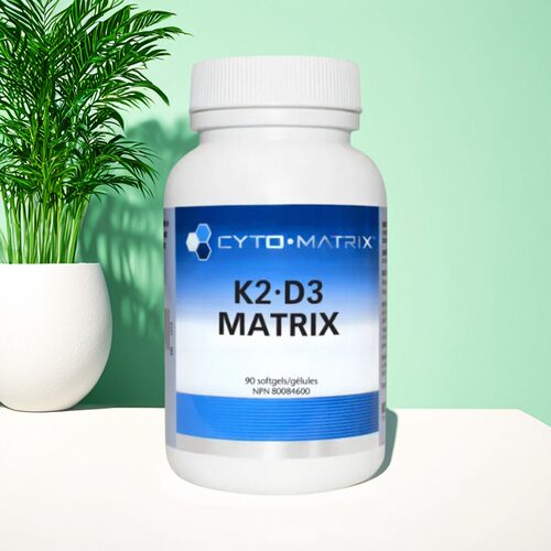 加拿大 CytoMatrix K2 D3 MK-7 高生物活性 心血管骨骼健康支持