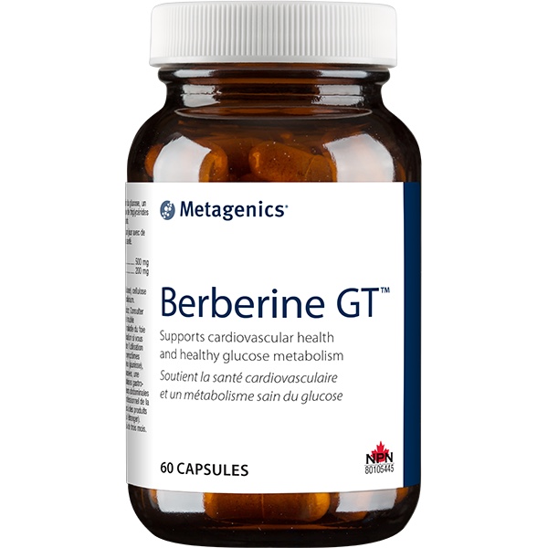 麦特Metagenics Berberine GT 小檗碱 心血管健康 葡萄糖代谢支持