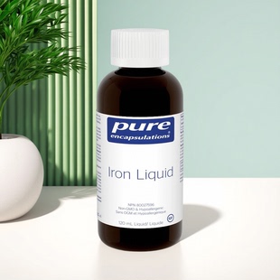 加拿大 Pure 倍宜 Iron liquid 液体铁补充 低过敏 支持血红蛋白