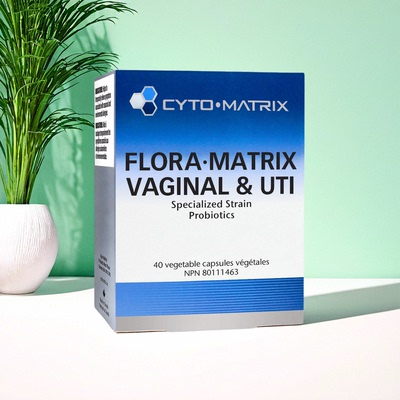 加拿大CytoMatrix Flora-Matrix Vaginal & UTI女性益生菌+蔓越莓