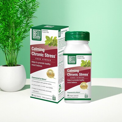 加拿大Bell Calming Chronic Stress 缓解慢性压力 草本提取 60粒