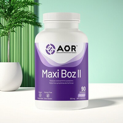 加拿大 AOR Maxi-Boz II 乳香提取物 高剂量 关节健康 轻松运动