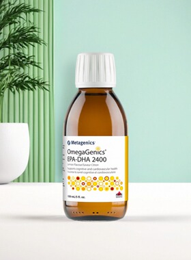 Metagenics麦特金尼斯 Omega Genics EPA-DHA 2400鱼油150mL