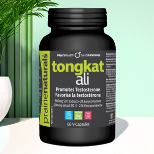加拿大Prairie Naturals Tongkat Ali 活性东革阿里 男性能力支持