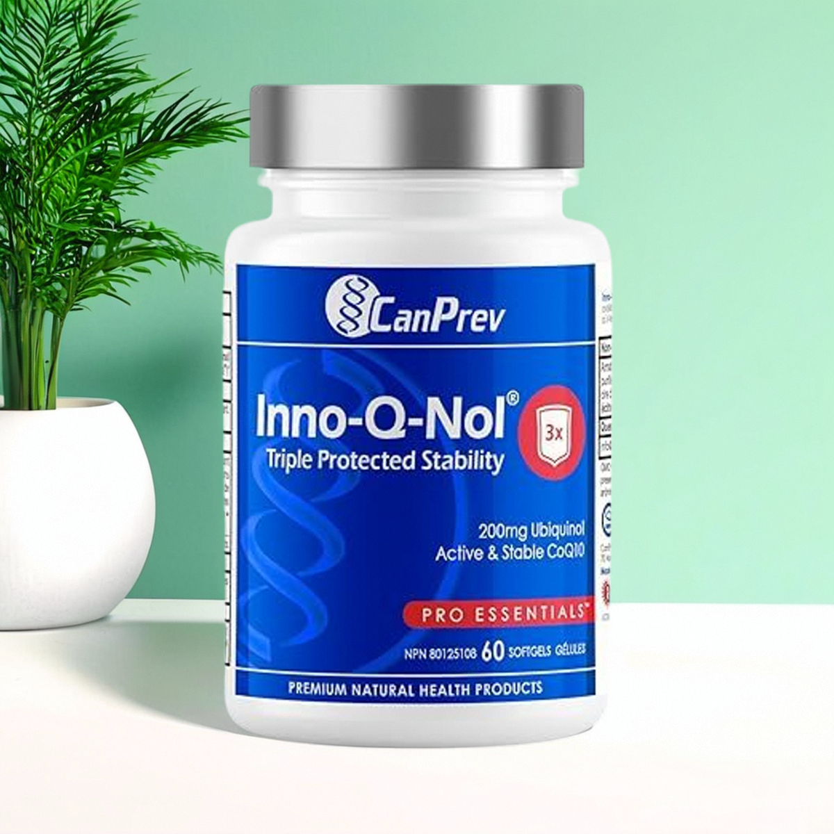 加拿大CanPrev Inno-Q-Nol CoQ10  辅酶Q10 泛醇 专利 呵护心血管
