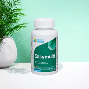 加拿大 Platinum Naturals Easymulti 成人每日 全谱维生素矿物质