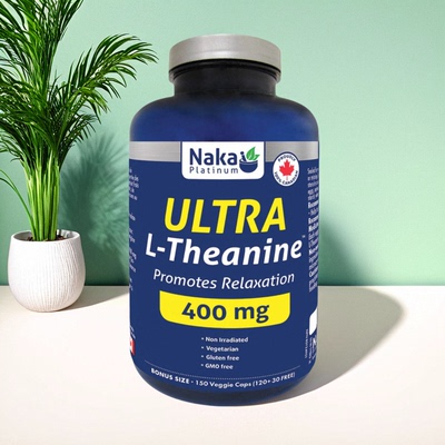 现货 加拿大 Naka Ultra L-Theanine茶氨酸 缓解压力 放松神经