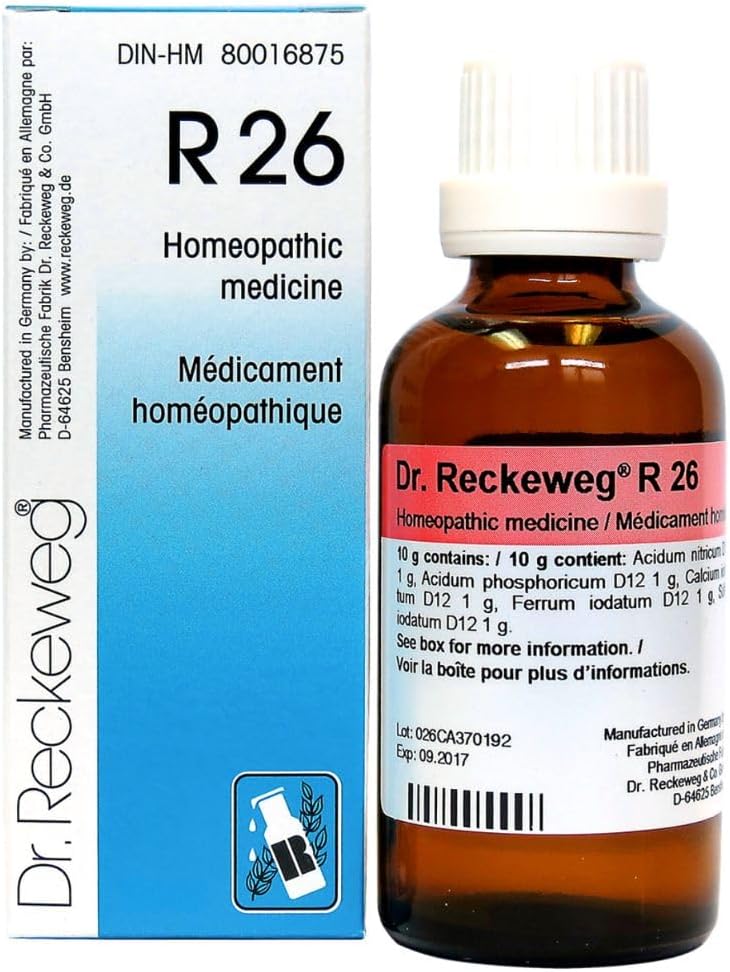现货 加拿大 Dr. Reckeweg R26 50毫升 顺势疗法 洁食认证图片