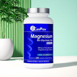 现货 加拿大 CanPrev Magnesium 双甘氨酸镁 高吸收率 肠道友好