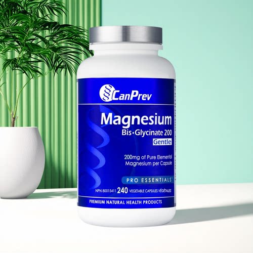 现货 加拿大 CanPrev Magnesium 双甘氨酸镁 高吸收率 肠道友好