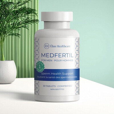 现货 加拿大Elan Healthcare MedFertil 男士生育补充 复合维生素