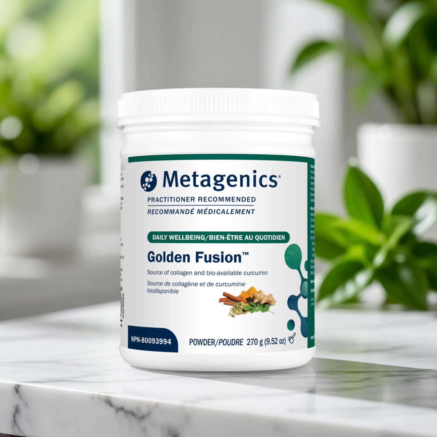 加拿大 Metagenics Golden Fusion 姜黄素 增强生物利用 皮肤健康