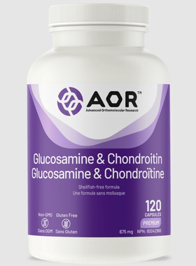 加拿大AOR Glucosamine & Chondroitin氨基葡萄糖+软骨素关节健康