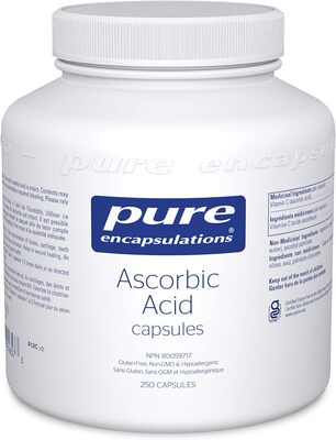 加拿大Pure  Ascorbic Acid 抗坏血酸维生素C胶囊 维护骨骼健康