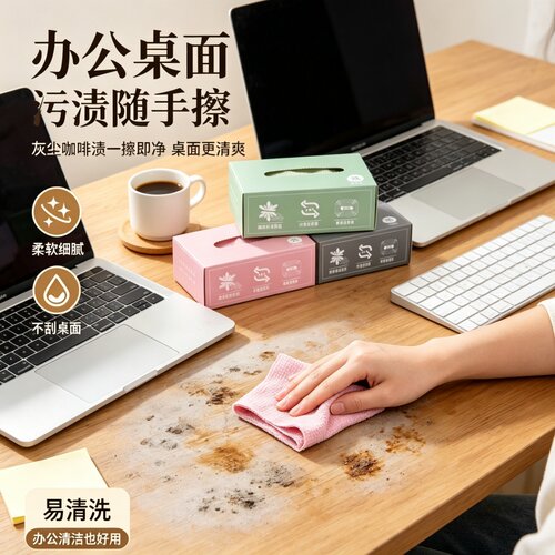 厨房一次性可水洗去油抹布
