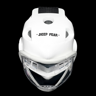 DEEP FEAR拳击护头面罩全封闭护头防雾耐冲击拳击MMA护头防护头部