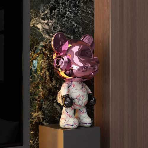 叮咚熊暴力熊落地摆件乔迁送礼