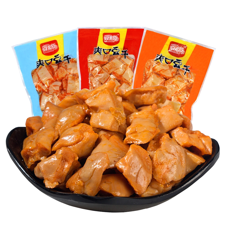 豆多奇爽口豆干麻辣食品休闲小吃