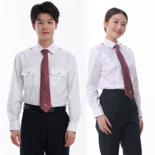 2025铁路白衬衫男女23式外穿长短袖铁路新款铁路局工作服新式路服