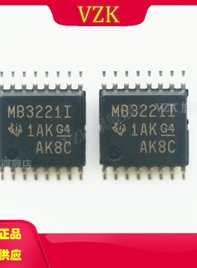 MAX3221IPW丝印MB3221I封装TSSOP-16收发器RS232芯片