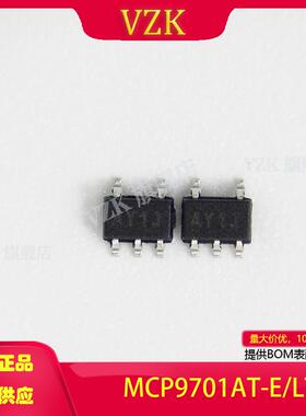 MCP9701AT-E/LT封装SC-70-5传感器变送器温度传感 模拟和数字输出