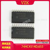 653封装 SOIC 74HC4514D 300mil集成电路IC 逻辑信号开多路复用