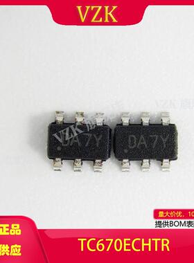 TC670ECHTR封装SOT-23-6集成电路（IC）电源管理（PMIC）热管理