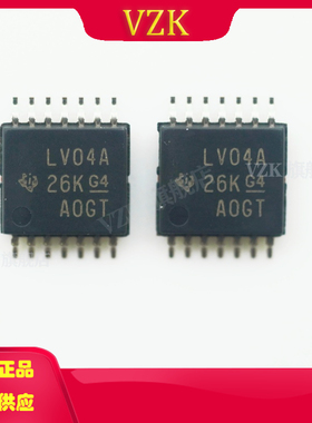 SN74LV04APWR丝印LV04A封装TSSOP-14逻辑门反相器IC芯片