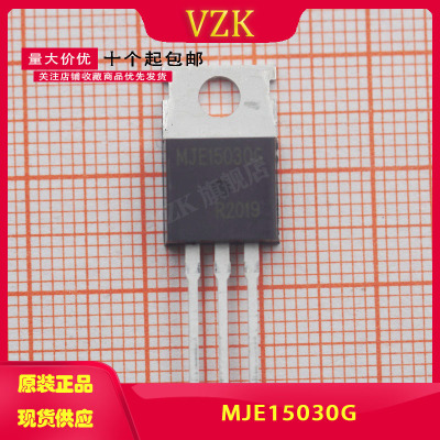 MJE15030G 封装： TO-220 双极晶体管 - 双极结型晶体管(BJT)