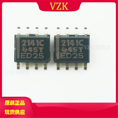 TLE2141CDR丝印2141T封装SOIC-8精密运放IC芯片电源管理PMIC