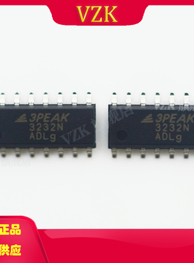 TP3232N-SR丝印3232N封装SOIC-16收发器RS232芯片电源电压3V~5.5V