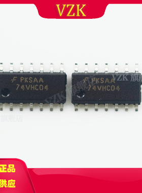 74VHC04MX丝印74VHC04封装SOIC-14逻辑门和反相器IC芯片