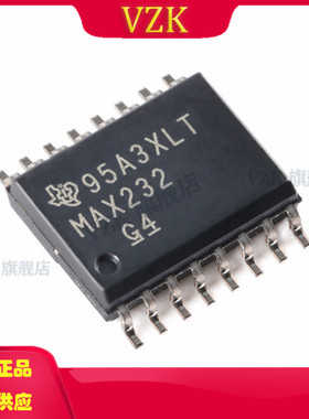 MAX232DWR 封装 SOP-16 集成电路IC接口 驱动器，接收器，收发器