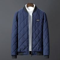 柏瑞卡服饰鞋服男士秋冬新款防风防水棒球领棉衣加绒外套贺岁笼