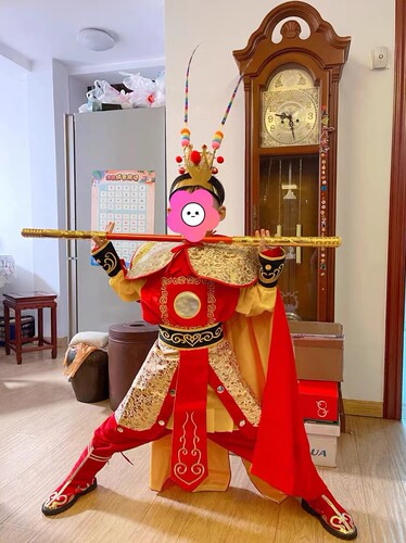 孙悟空儿童服装cosplay齐天大圣美猴王衣服男童西游记万圣节夏装