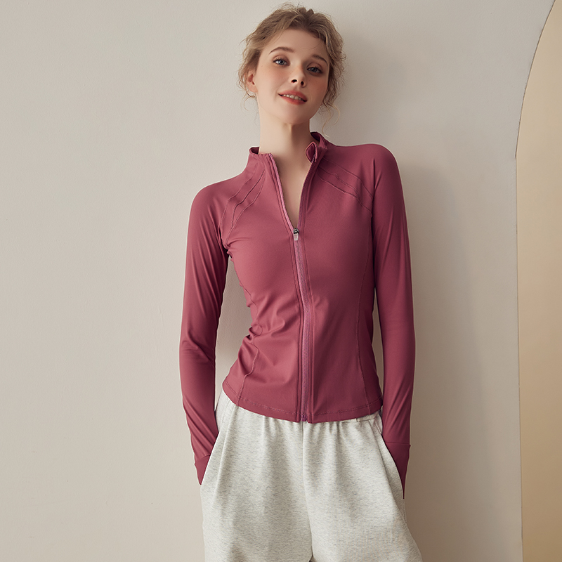 宋站修身保暖瑜伽外套