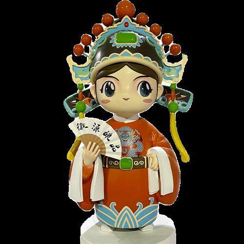 卡通玻璃钢雕塑定制潮玩D打印树脂模型IP人物商场美陈大摆件工厂