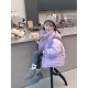 棉衣中大童冬季 休闲冬装 保暖棉袄 小女孩时尚 女童加厚棉服2025新款