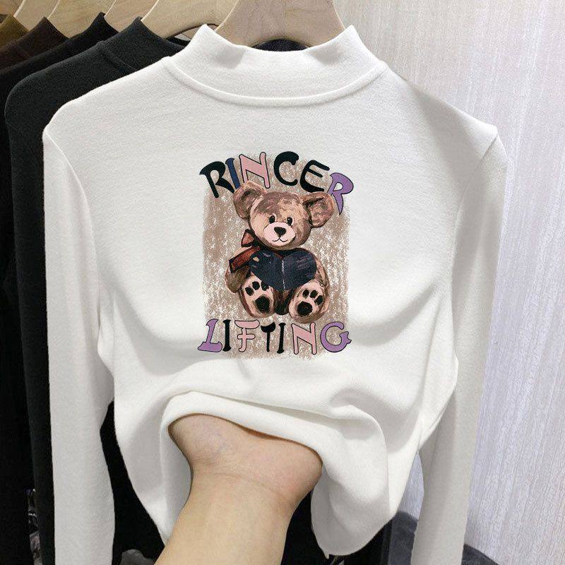 女童德绒打底衫加厚磨毛长袖T恤内搭秋冬装大童儿童洋气上衣春秋,女装/女士精品,大码内搭,淘宝优惠券,粉丝福利购,淘宝优惠卷