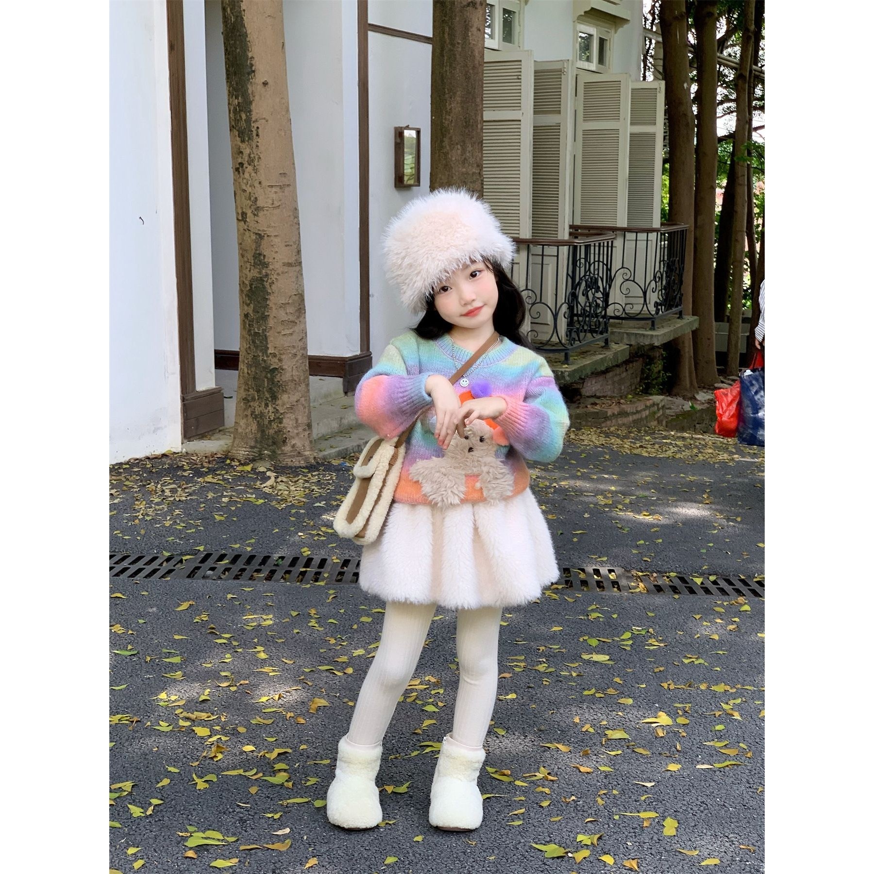 女童打底裤2025秋季新款中小童基础款打底裤儿童外穿长裤毛毛短裙,童装/婴儿装/亲子装,连衣裙,淘宝优惠券,粉丝福利购,淘宝优惠卷