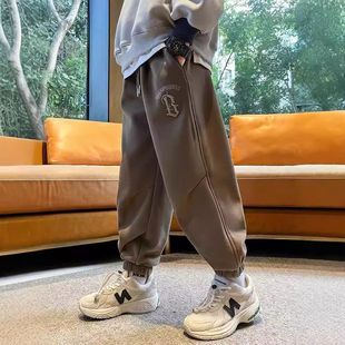 运动裤 子潮帅气时髦中大童卫裤 新款 炸街裤 儿童秋装 男童春秋款