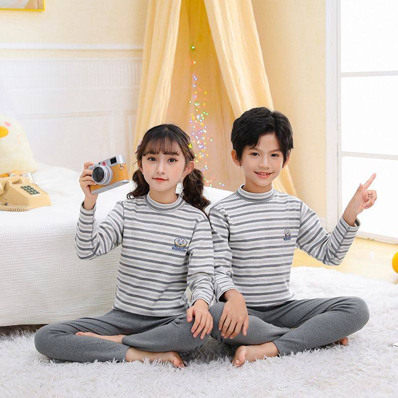 儿童舒绒加厚保暖内衣套装纯棉男童女童秋冬中大童棉毛衫秋衣秋裤,童装/婴儿装/亲子装,内衣套装,淘宝优惠券,粉丝福利购,淘宝优惠卷