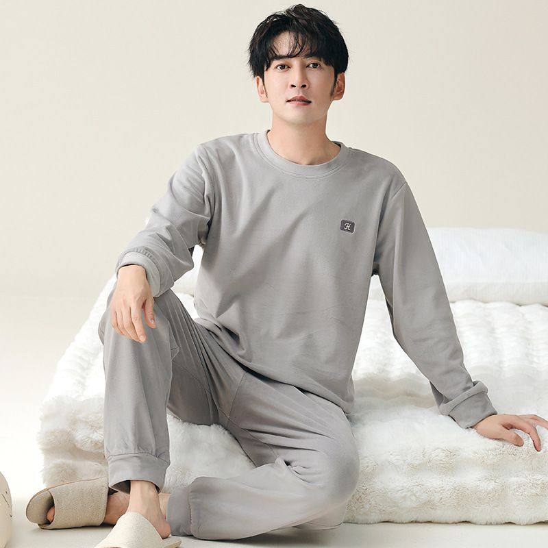 睡衣男冬季珊瑚绒加绒加厚保暖冬款男士男款海岛绒秋冬薄绒家居服